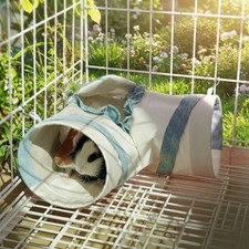 1pc Small Pet Hide Nest Hamster Tunnels Badger Rabbit Ferret Play Tunnel