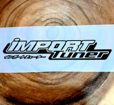 Import Tuner Vinyl Decal Banner Jdm Culture Fan Sticker Car Window Windshield
