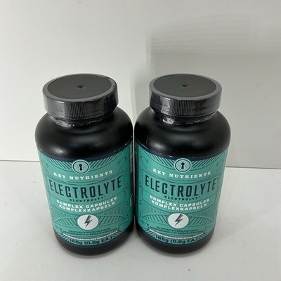 2x! Key Nutrients Electrolyte Recovery Plus Hydration Pills 200ct