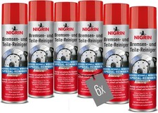 NIGRIN Bremsen- und Teile-Reiniger, reinigt und entfettet Bremsen, Getriebe,