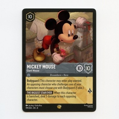 Mickey Mouse - Riesenmaus 167/204 Reign of Jafar Legendary Near Mint I Lorcana