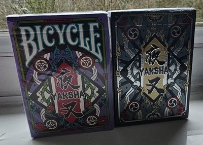 Yaksha Playing Cards USPCC Bicycle Deck with Japanese Folktales Basic And Craft
