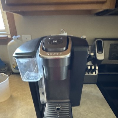 Keurig K-Select Pod Coffee Machine K-Cup w/ Water Tank, Drip Tray Black/Silver