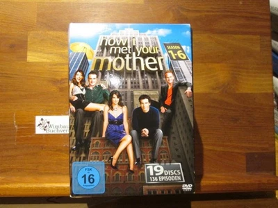 How I Met Your Mother Komplettbox, Seasons 1-6 [19 DVDs] Radnor, Josh und Jason - Bild 1 von 3