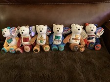 12 Limited Treasure Us State Coin Bears With Tags Each 9  Tall
