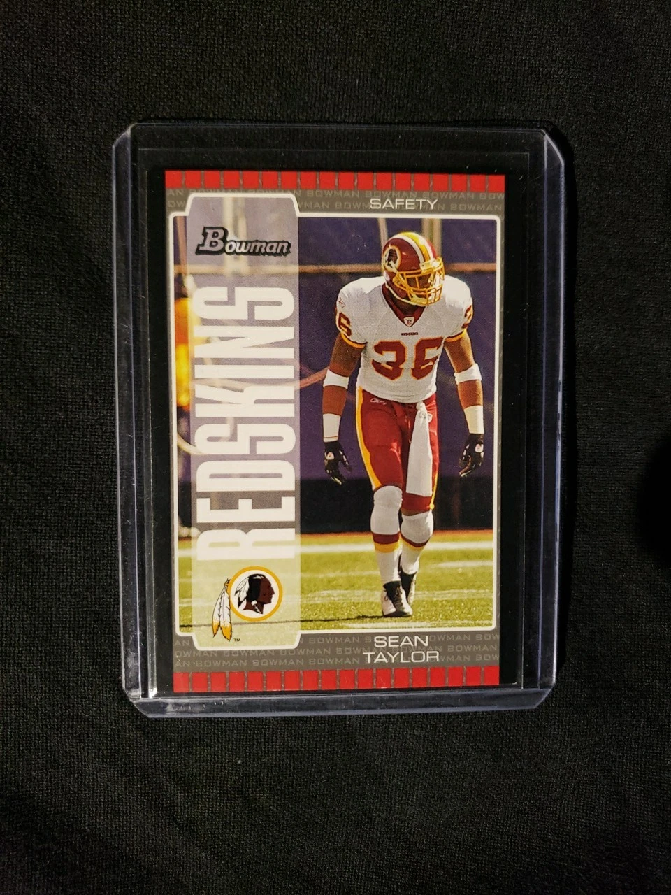 Sean Taylor trading card