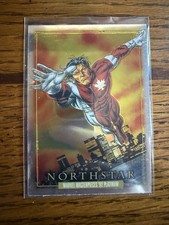 2024 SkyBox Marvel Masterpieces '92 Platinum Base card #69 Northstar