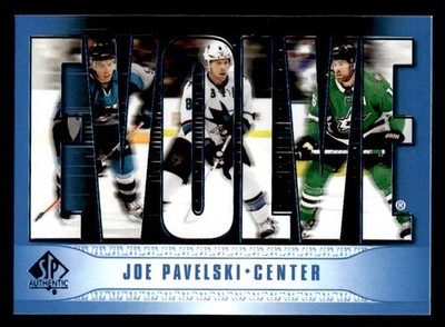 Joe Pavelski 2023-24 SP Authentic Evolve Blue #E-13 Dallas Stars ESE