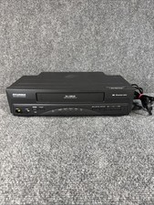 Sylvania 6240VE VHS VCR Player Video Cassette Recorder 4 Head TESTED NO REMOTE 