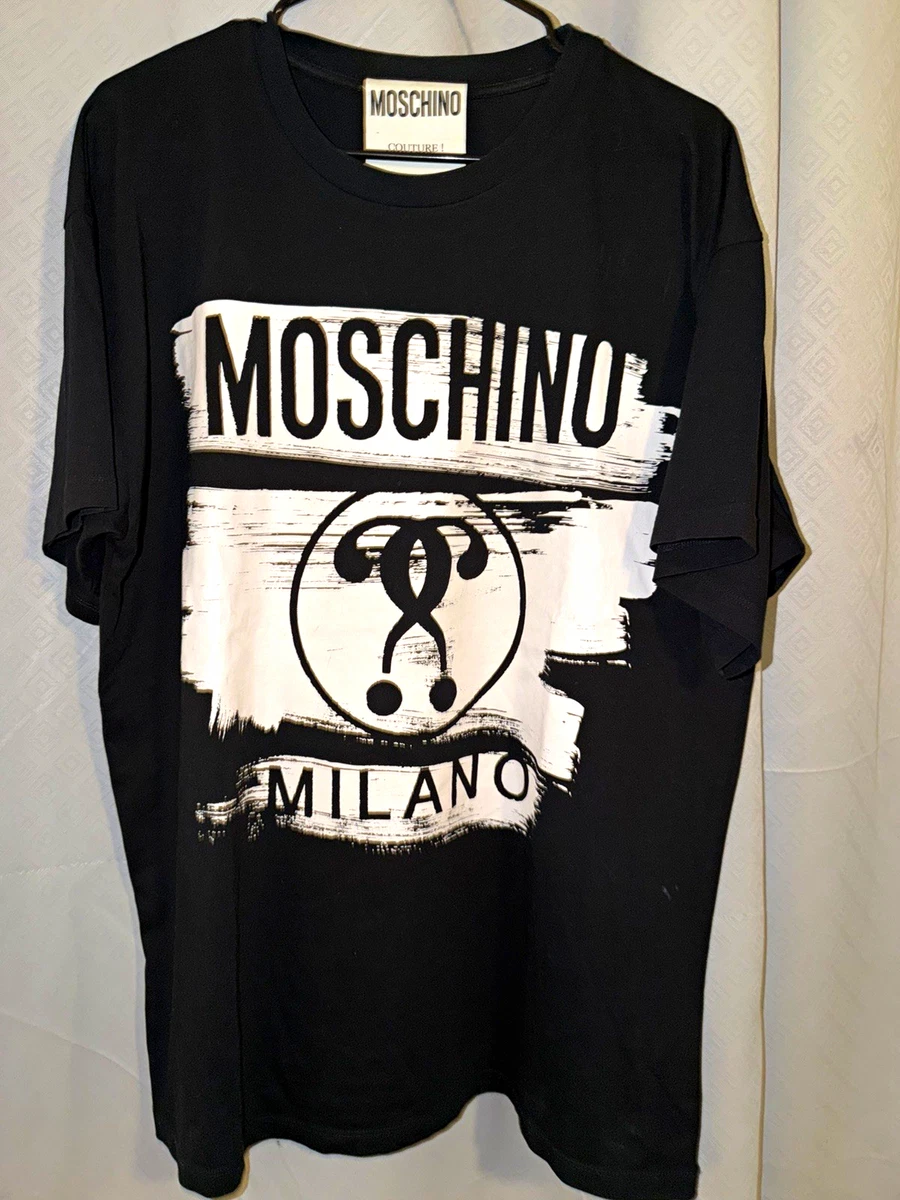 Moschino Black T-Shirts for Men for sale | eBay