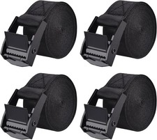 Cinch Tie down Strap Lashing Straps Heavy Duty Nylon Straps with Cam Buckles