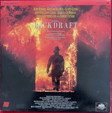 Backdraft 1991 / Kurt Russell Robert De Niro / 2-Disk Laserdisc