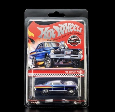 ミニカー '66 Super Nova Spectraflame Color Hot Wheels '66 Super Nova Spectraflame Blue RLC Exclusive Diecast