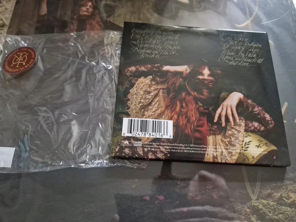 Florence And The Machine Everybody Srcream Cd + Vinyl Size 12' Signed Print - Image 4 of 4