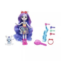 Mattel HNV28 - Enchantimals - Glam Party - Puppe + ZubehöR & Tierfreund, Zemirah
