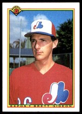 Brett Gideon 1990 Bowman #105 Montreal Expos MLB READ FREE SHIPPING AutographDen
