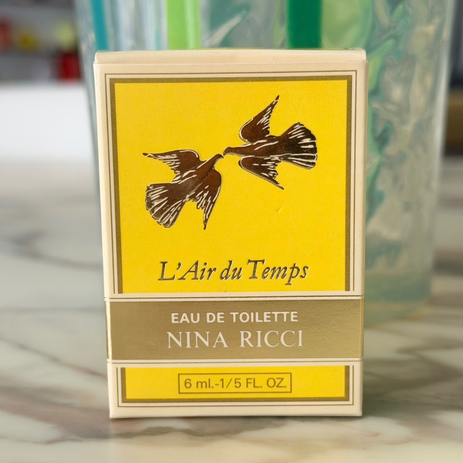 NINA RICCI L'Air du Temps Miniature Eau de Toilette 0.15 fl oz - 6 ml w/ box