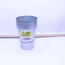 Round Reducer Gray 4 Inches to 3 Inches R4X3