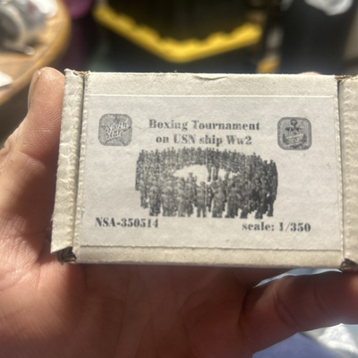 #ad North Star Models NSA 350514 USN Ship Boxing Tournament $19.99