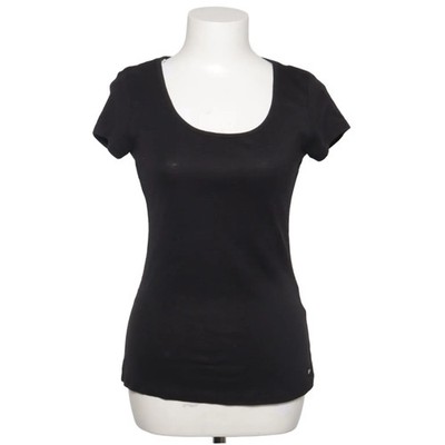 Bomboogie, T-shirt, Größe: L, Schwarz, Einfarbig, Damen #8bf