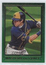 2021 Topps Gallery Masters of the Craft Green 72/250 Christian Yelich #MTC-2 1b3