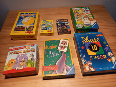 Spielesammlung für Kinder von 3 bis 6 Jahren HABA u.a. 7 Spiele