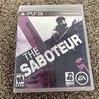 The Saboteur PlayStation 3 PS3 Disk And Case