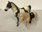 1960s MARX JOHNNY WEST HORSE & ACCESSORY COLLECTION LOT #Z69