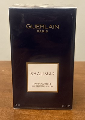 #ad #ad Shalimar Guerlain 2.5 Oz 75ml Eau de Cologne Natural Women#x27;s Spray RARE Sealed $98.97