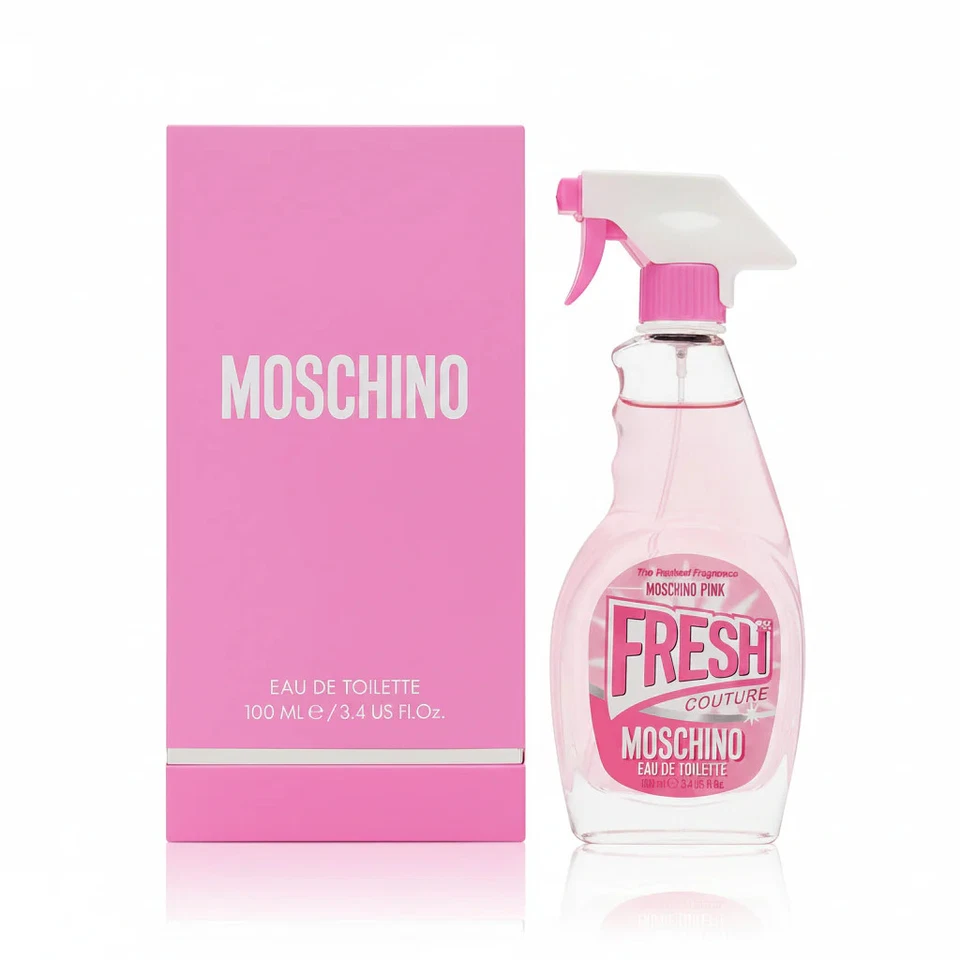 Moschino Pink Fresh Couture Eau De Toilette 100 Ml Spray Damen Parfum - Bild 1 von 1