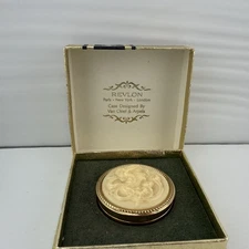Unused Vintage Revlon Intimate Petit Parfum Compact Van Cleef & Arpels w/ Box