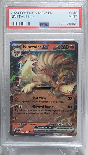Ninetales ex graded PSA 9 for sale on eBay