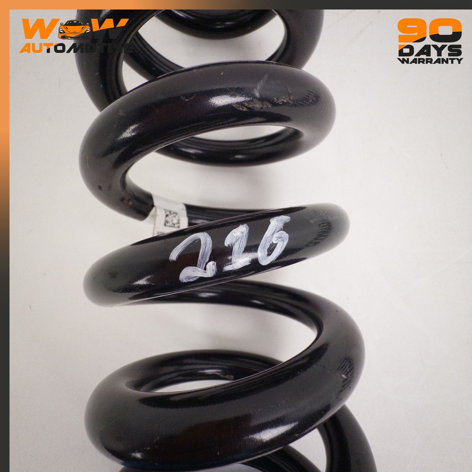14-19 MASERATI GHIBLI REAR SUSPENSION COIL SPRING STRUT SHOCK ABSORBER SET OEM