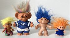 Troll Dolls Trolls including Rare DAM 4 x 1980s & 1990s