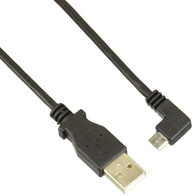 StarTech.com 1m 3 ft Micro-USB Charge-and-Sync Cable - Right-Angle Micro-USB -