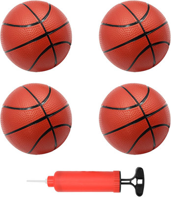 Mini Basketball- Kleine Aufblasbare Basketball Klein mit Pumpe, 5,5 Zoll Poolbäl