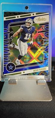 2024 Panini Absolute Micah Parsons Blue Diamonds #11/99 JERSEY MATCH Cowboys