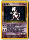 1999 Mewtwo ⭐️ 10/102 Holo Vintage WOTC Rare Base Set Unlimited Pokemon MP