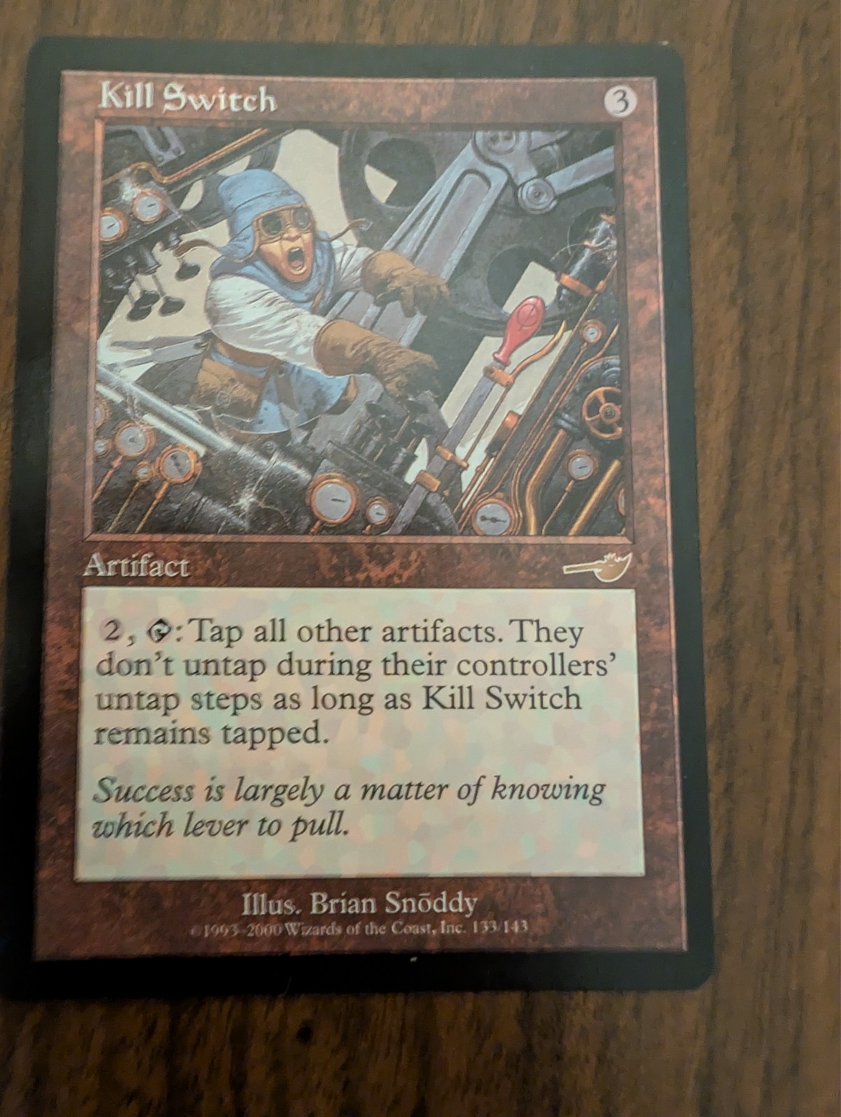 MTG 1x Kill Switch Nemesis Legacy Magic the Gathering Card x1 NM