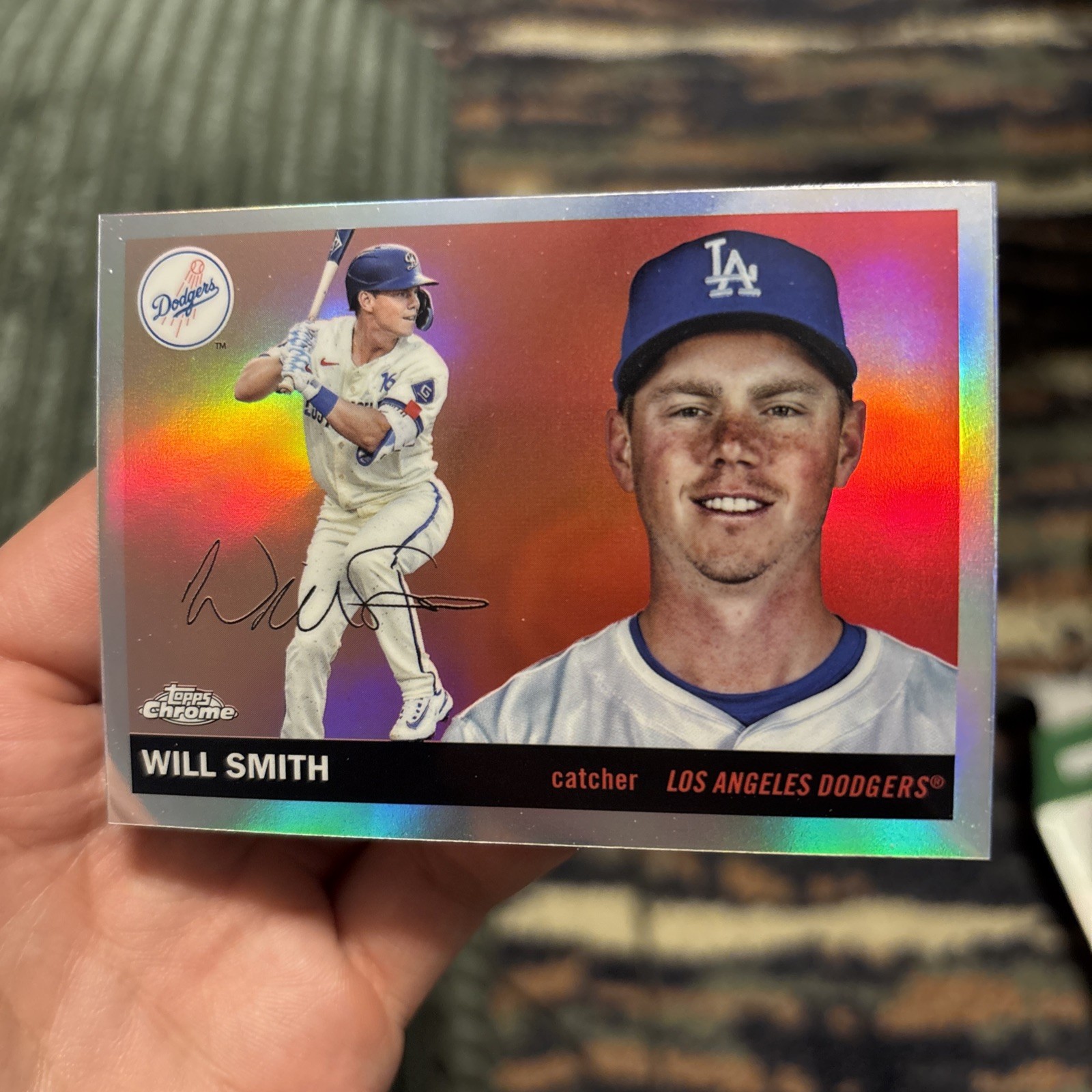 2025 Topps Chrome Platinum #182 Will Smith Refractors