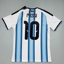 adidas men Argentina Team 2026 Home Soccer Jersey Messi #10 Size M