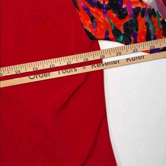 Maggie Shepherd Australia Red Patchwork Mixed Pri… - image 6