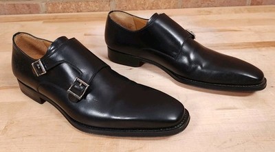 Strap Leather Magnanni Miro Magnanni Miro Double Monk Strap Buckle