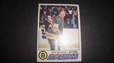 1977-78 OPC O-PEE-CHEE MIKE MILBURY ROOKIE CARD #134. rookie card picture