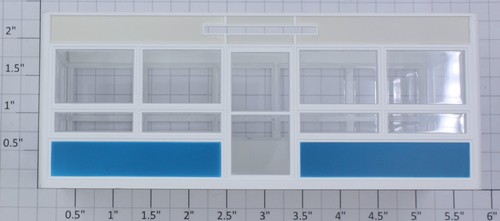 Carcasa de refugio con ventanas Lionel 34102-5 Amtrak | Condition: New