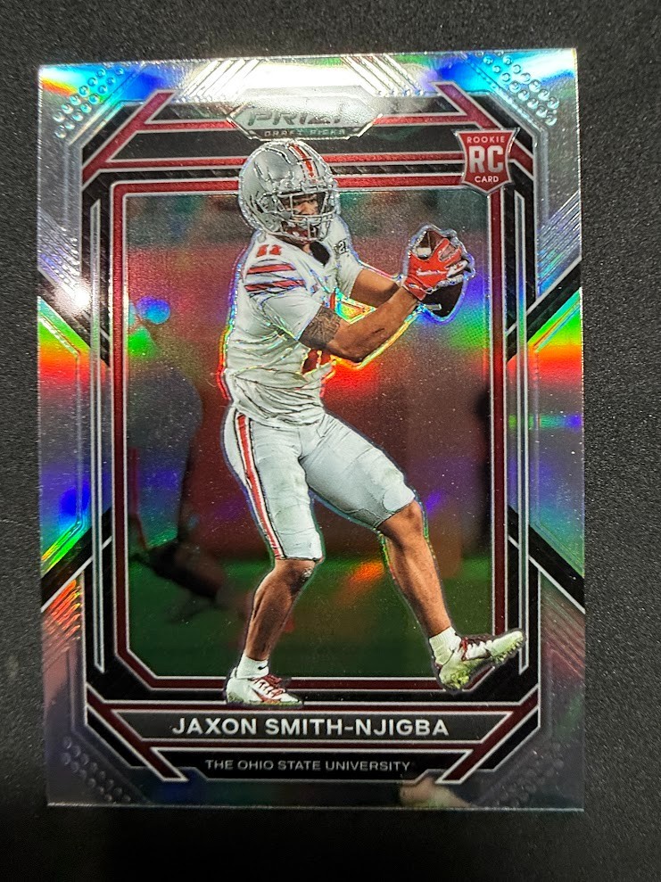 2023 Panini Prizm Draft Picks - Jaxon Smith-Njigba #135 (RC) Base