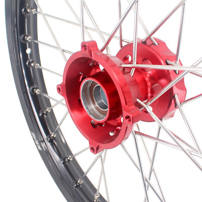 KKE 1.6*19/1.85*16 Dirt Bike Spoked Wheels For KTM 85 SX