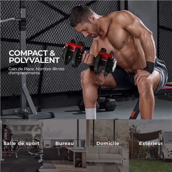 haltère réglable kettlebell – utilisation au quotidien