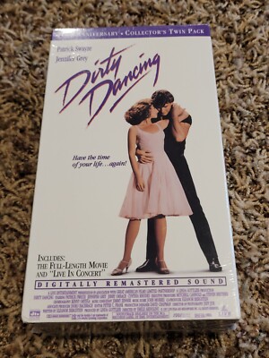 Dirty Dancing VHS 10th Anniversary Collector's Set With Live Concert BRAND NEW