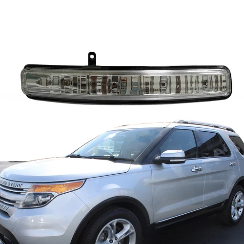 Driver Side Wing Mirror Turn Signal Blinker Light For 2011-2019 Ford Explorer